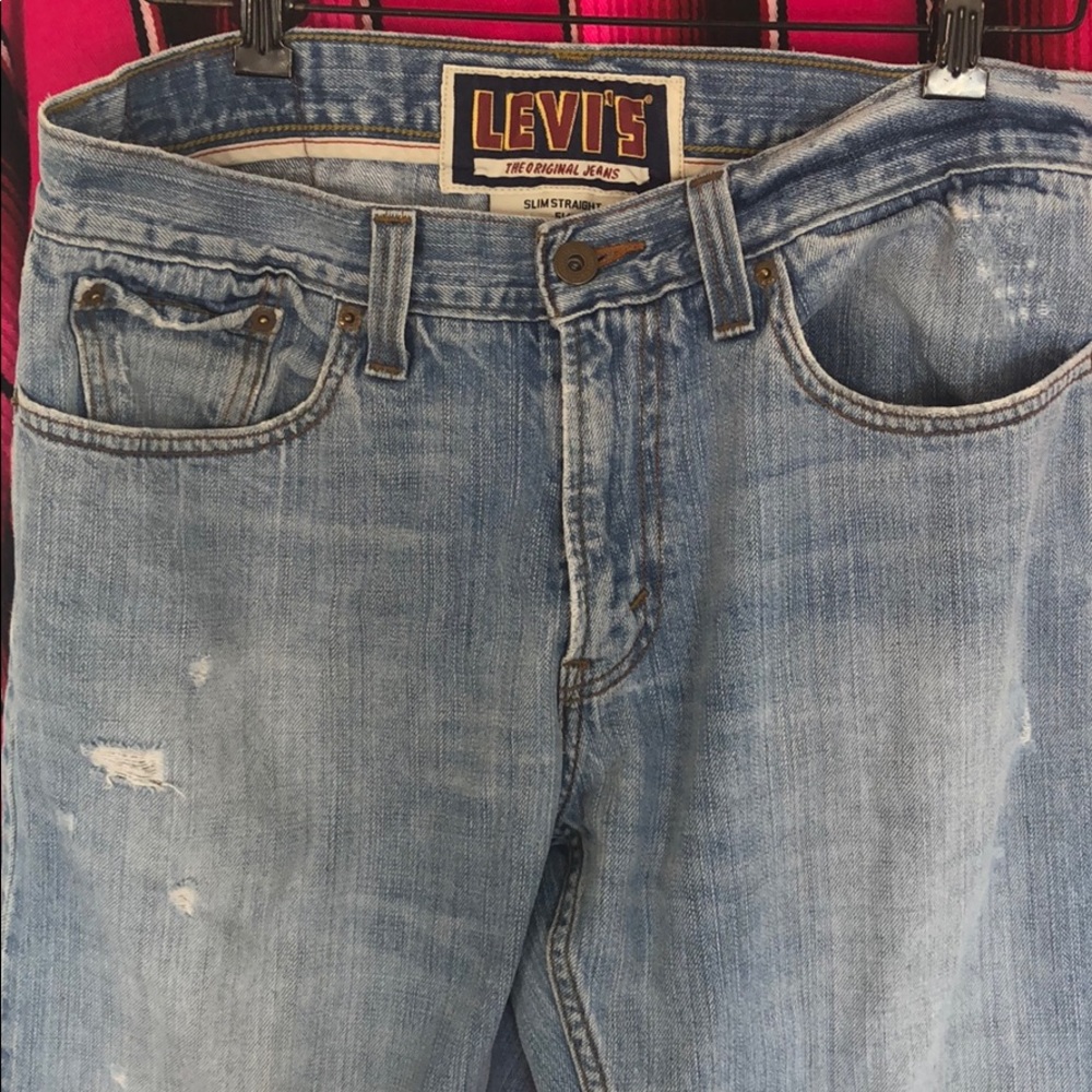 Levi’s slim straight 514 men’s jeans